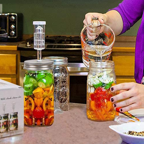 Mason Jar Fermentation Lid
